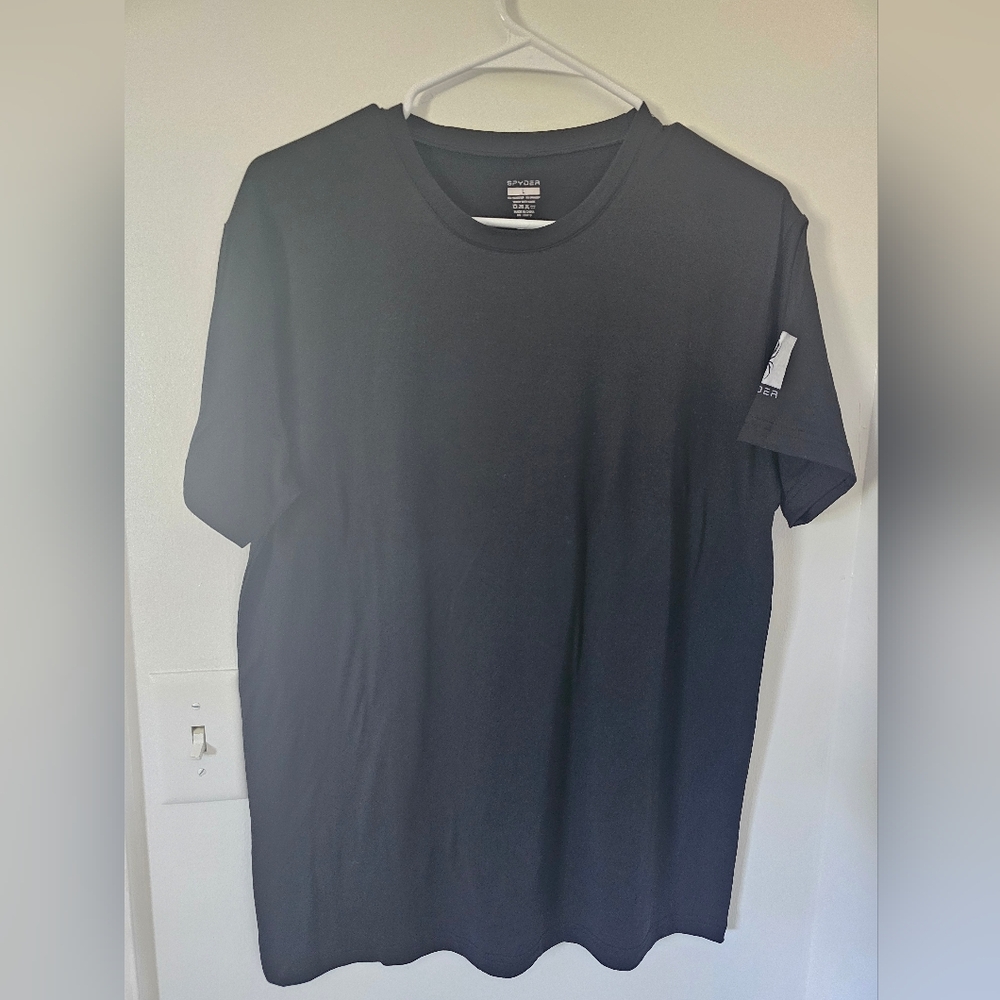 Spider soft black tee
